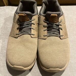 Men’s Skechers slip on casual shoes.